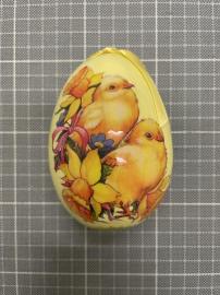 Velykinis pakabinamas kiaušinis su kaspinu, 10 cm aukščio