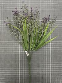 Dirbtinė gėlės šakelė, ilgis 35 cm (violetinė)
